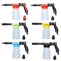 Vente en gros Outil de lavage de voiture personnalisé Canon à mousse de lavage de voiture à basse pression Pistolet à tuyau d'arrosage Pulvérisateur d'eau à mousse de neige