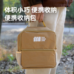 โต๊ะพับเหล็กสำหรับตั้งแคมป์กลางแจ้ง Explorers Tactical ขนาด 77.5x20x39.5 ซม. พกพาสะดวก น้ำหนักเบา พร้อมเตาแก๊ส - Product Image 3