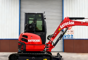 รถขุดขนาดเล็ก KATOCASE 35 ตัน พร้อมอุปกรณ์เสริมอเนกประสงค์ ยี่ห้อ Yanmar รับประกัน 1 ปี ใช้ได้กับหัวเจาะ/หัวคีบอเนกประสงค์ - Product Image 4