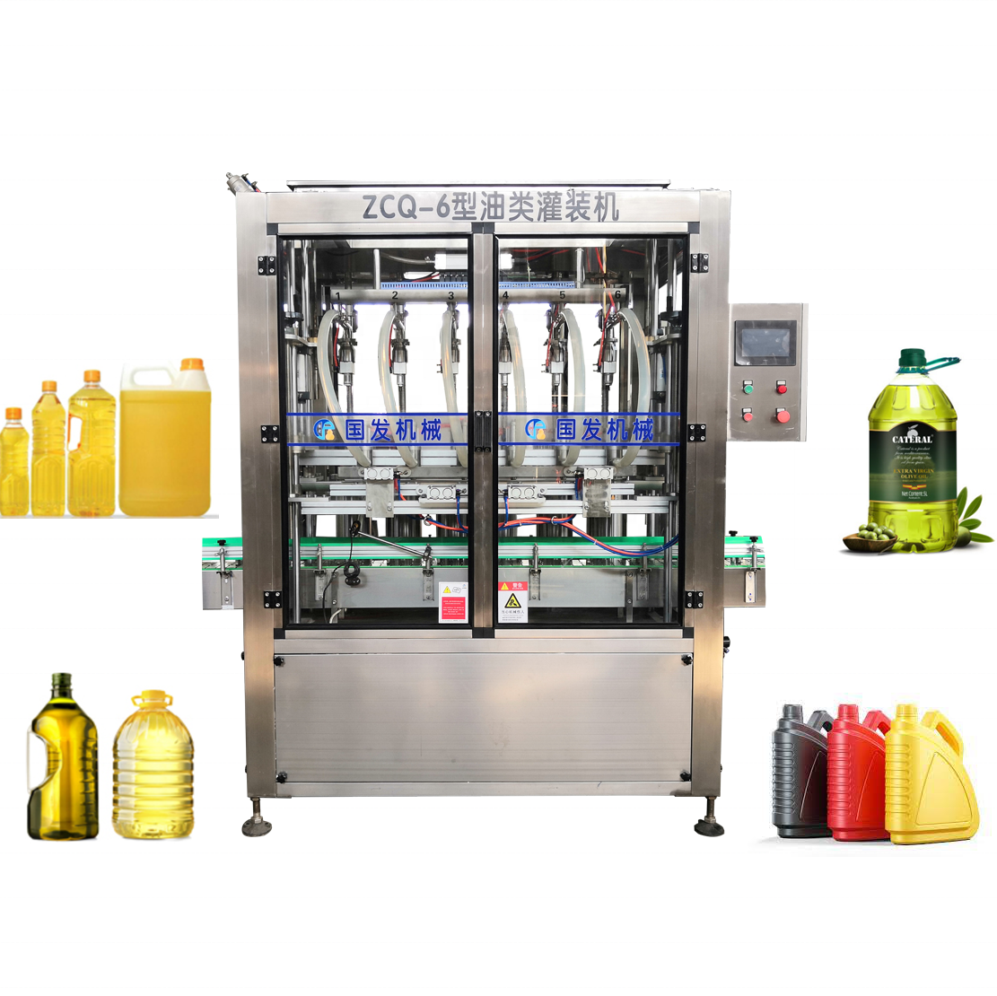 Автоматическая машина для розлива бутылок с маслом, машина для производства пальмового и красного масла