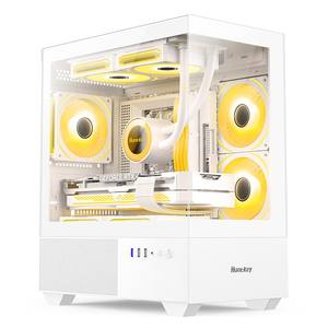 Glass Side Panel Middle Tower MATX/ ITX <strong>Custom</strong> Gaming <strong>Desktop</strong> <strong>Computer</strong> <strong>Case</strong> PC Box - Product Image 4