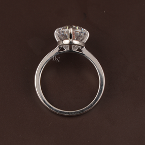 Anillo de Compromiso Prestige para Mujer en Plata, Oro de 10K, Oro de 14K, Oro de 18K con Diamante Cultivado en Laboratorio de 7.1 Quilates, Joyería Fina para Novia - Product Image 2