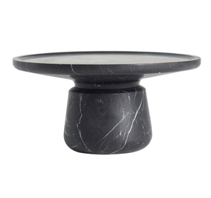 Moderno pratico tavolino laterale in <span class=keywords><strong>marmo</strong></span> <span class=keywords><strong>nero</strong></span> rotondo in <span class=keywords><strong>marmo</strong></span> <span class=keywords><strong>Marquinia</strong></span> <span class=keywords><strong>nero</strong></span> tavolini per soggiorno - Product Image 1