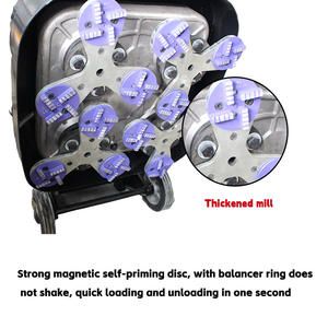 夢田電機工業グレードエポキシ床セメント地面無塵研削機（古い塗料硬化、テラゾ用） - Product Image 4