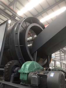 Gestione mobile dei rifiuti solidi urbani, impianto di vaglio a tamburo per il riciclaggio dei rifiuti popolare 2022 in Kuwait - Product Image 4