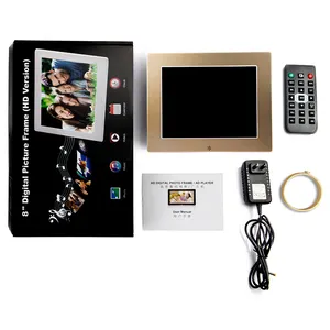Wholesale Custom Family 10.1 Inch Mini Ips Screen Hd Resolution Movie Digital Photo Frame Touchscreen