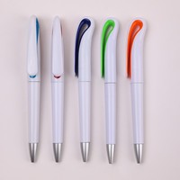 Promoción, regalo de hotel de negocios, logotipo personalizado, bolígrafos de plástico ABS impresos, 1,0mm de ancho de escritura
