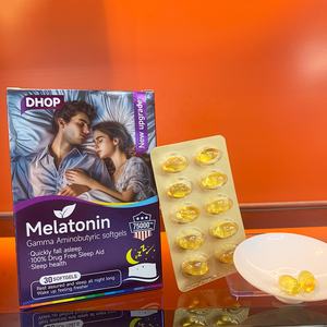 Cápsulas de suplemento para dormir con melatonina y Ashwagandha L Theanine-Suplemento de Salud de relajación para ayudar a dormir - Product Image 1