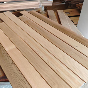 Planches de cèdre rouge de qualité supérieure pour sauna, résistance aux hautes températures, bois massif, planches de pin pour sauna, <span class=keywords><strong>prix</strong></span> des planches de sauna - Product Image 2