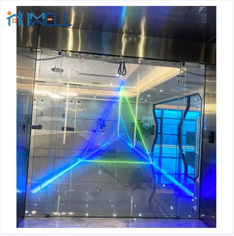 Transparent Glass LED Display Screen Indoor/Outdoor Advertising Video Wall Panel