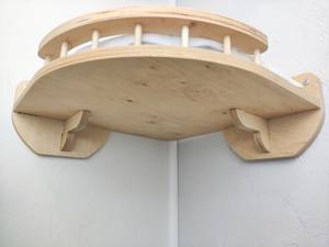 Scaffale <span class=keywords><strong>per</strong></span> gatti in legno massello <span class=keywords><strong>da</strong></span> arrampicata in stile cartone animato a parete mobili <span class=keywords><strong>per</strong></span> animali domestici con metallo e giocattoli in plastica <span class=keywords><strong>per</strong></span> gatti e <span class=keywords><strong>cani</strong></span> - Product Image 3