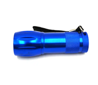 9-LED-Taschenlampe Hersteller OEM Tiger World Trockenbatterie Taschen-Maglite-Taschenlampe