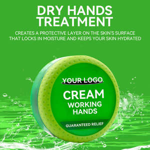 Lotion hydratante et nourrissante bio, crème pour les mains sans parfum pour femmes et hommes - Product Image 4