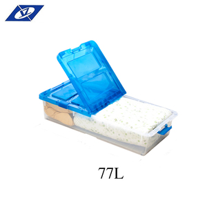 Impermeable respetuoso del medio ambiente <span class=keywords><strong>seguro</strong></span> de <span class=keywords><strong>vida</strong></span> de debajo de la caja de plástico de juguete caja de almacenamiento - Product Image 1