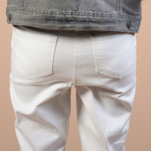 Pantalons Capri pour femmes, usage sportif et décontracté, vente en gros, pantalons courts durables avec fermeture éclair et bouton, pantalons capri personnalisés pour femmes - Product Image 6