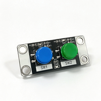 Module de commutation numérique à bouton-poussoir 2 canaux, clavier tactile momentané PH2.0 pour Arduino ESP32 STM32 STEM DIY Contrôle Éducation