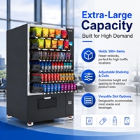 Distributeur automatique de snacks et de boissons TCN US, stock local, livraison rapide en 3 jours, paiement multi-mode pour usage commercial