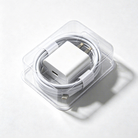 Kemasan Blister Transparan PET/PP/PS yang Dapat Disesuaikan untuk Adaptor Daya & Kabel USB - Penggunaan Bisnis & Pameran