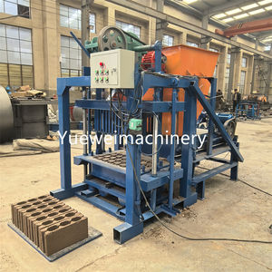 Machine à fabriquer des blocs creux en béton YUEWEI Henan à bas prix avec moule à engrenages et roulement, semi-automatique, électrique, personnalisable, garantie de 3 ans - Product Image 6