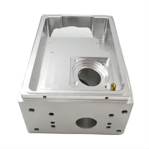 CNC Machining Services For Sliver Color Aluminum Housing Cover