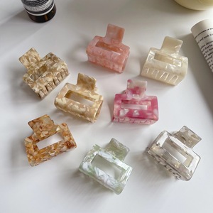 Petites pinces à <span class=keywords><strong>cheveux</strong></span> coréennes de 5.2cm en acétate de Cellulose pour femmes et filles - Product Image 1