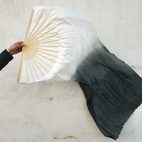 Éventails de danse du ventre en Polyester, voile de danse du ventre en Polyester chinois, taille 180CM de long, offre spéciale