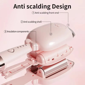 Fer à boucler électrique 32 mm pour femme, outil de coiffure, boucleur à chauffage rapide avec baril en titane pour des boucles et des vagues, appareil ménager - Product Image 4