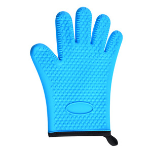 Gants de four en silicone épais de haute qualité, isolants thermiquement, résistants aux micro-ondes et aux hautes températures, compatibles lave-vaisselle, imprimés - Product Image 6