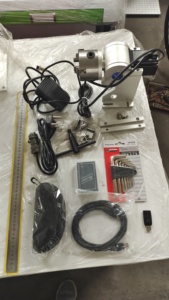 เครื่องทำเครื่องหมายเลเซอร์ขนาดเล็ก20-100W แก้วน้ำสแตนเลสรองรับ Ai/PLT/DXF ใหม่ไฟเบอร์ระบายความร้อนด้วยอากาศ - Product Image 6
