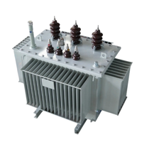 Transformateur de distribution triphasé immergé dans l'huile 10kV 35kV 440V-480V 3 MVA 1000kVA 800 kVA 98% de rendement 50/60Hz Refroidissement ONAN