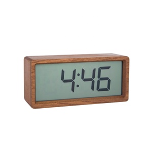 De Madera de mesa LED de alarma de reloj - Product Image 2