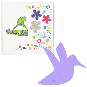 Busta di Semi Personalizzata a Forma di Colibrì, Regalo Naturale e Vibrante per Giardino e Esterni - Product Image 3