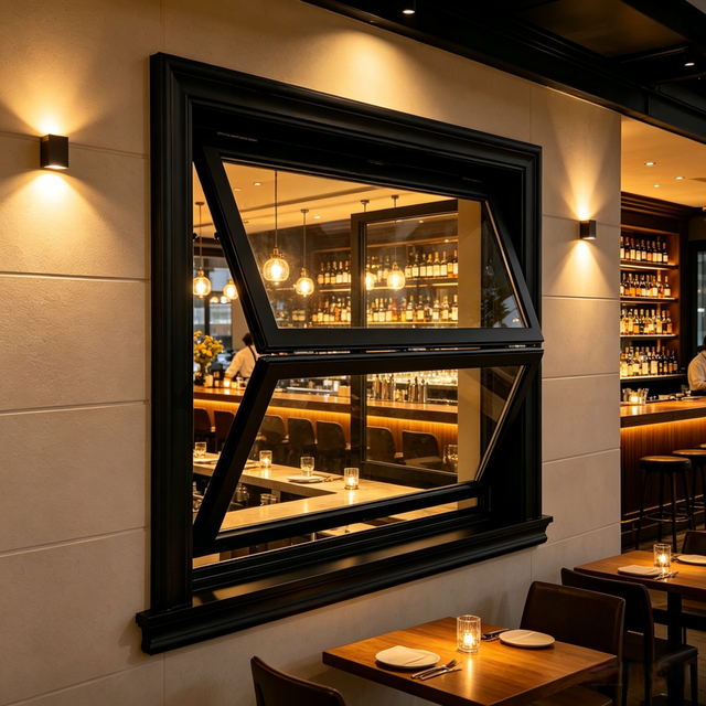 Sunnysky Heavy-Duty Top-Hung Roller System Smooth Sliding Mechanism Anti-Sway Stability Folding Glass Window