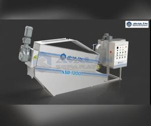 Machine de déshydratation de boues de biogaz Avalon, productivité 500L/heure, puissance 5 kW, 220V - Product Image 1