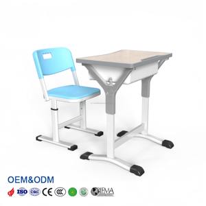 Meubles éducatifs de qualité supérieure en gros, ensemble bureau et chaise pour étudiants du lycée - Product Image 1