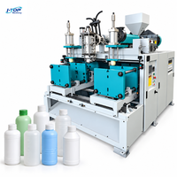 Machine de soufflage de bouteilles en plastique de petite taille, 500 ml, pour la fabrication de bouteilles de produits chimiques ménagers