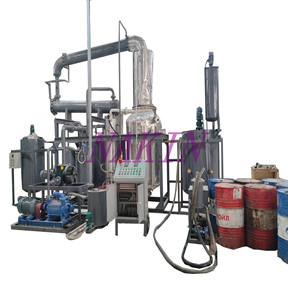 2 tấn/ngày chất thải dầu động cơ tái chế máy/Sử dụng dầu bôi trơn tái sinh thiết bị - Product Image 1