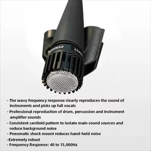 Sm57 Cụ <span class=keywords><strong>Microphone</strong></span> Năng Động Sm57lc Cardioid Micro <span class=keywords><strong>SM</strong></span> <span class=keywords><strong>57</strong></span> Có Dây Cầm Tay Âm Nhạc <span class=keywords><strong>Microphone</strong></span> Beta57 Cho Sân Khấu/Nhà Thờ - Product Image 3