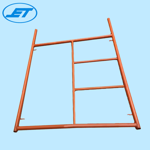 Industrial Mobile Scaffold Frame Lightweight Steel Construction Equipment for Scaffolding Building European Ladder Included - Product Image 6