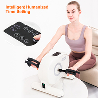 Thérapie physique électronique automatique bras et pédale de pied Mini pédale de jambe vélo d'exercice exercice de rééducation du pied avec bottes