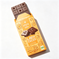 Boîte de présentation de comptoir pour snacks les plus vendus, impression numérique, boîte en papier brillante pour barres chocolatées, boîte en papier personnalisée pour biscuits, fabrication sur mesure