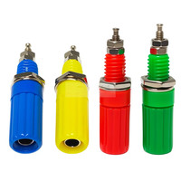 Borne de connexion M3*45, prise banane 4 mm, borne de câblage pour prise de panneau audio, borne de connexion pour instruments et compteurs