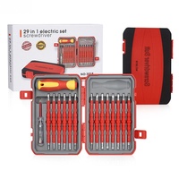 Jeu de tournevis professionnels 28-en-1, portables et durables, en acier CRV 29.1, avec isolation électrique, aimant puissant, en plastique de qualité industrielle