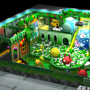 Aire de jeux intérieure pour enfants Jungle Gym - Parc d'attractions - Product Image 1