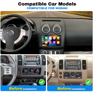 Đầu CD xe hơi 7 inch, phù hợp với Nissan Qashqai 2007-2011 và nhiều hơn nữa, hỗ trợ Carplay không dây, <span class=keywords><strong>Android</strong></span> Auto, <span class=keywords><strong>Android</strong></span> 13, GPS - Product Image 5