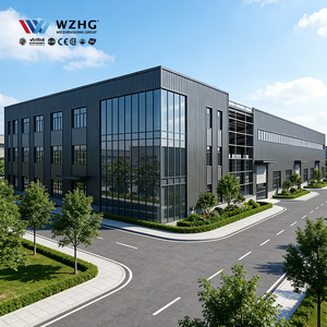 Estructura de Acero Robusta para Almacenes a Gran Escala, Taller con Estructura Sísmicamente Resistente, Almacén de Carbono Q355b, 50 Años de Durabilidad - Product Image 1