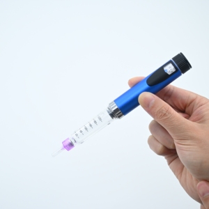 Colored 60IU Metal Reusable Injection <b>Pen</b> with 3ml Glass Vial Factory Direct Supply <b>Refillable</b> Dose <b>Pen</b> Injector Salon - Product Image 3