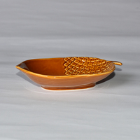 Assiette à dessert salade en céramique personnalisée OEM vente en gros vaisselle élégante pour les occasions spéciales