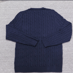 Nouveauté 2025 – Pulls en maille 100 % coton anti-plis et anti-rétrécissement pour homme, col rond, personnalisables avec lettres, collection automne - Product Image 2