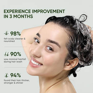 Shampooing bio sans sulfate anti-chute amincissant à l'huile d'arbre à thé à la biotine et au romarin pour la croissance des cheveux - Product Image 4